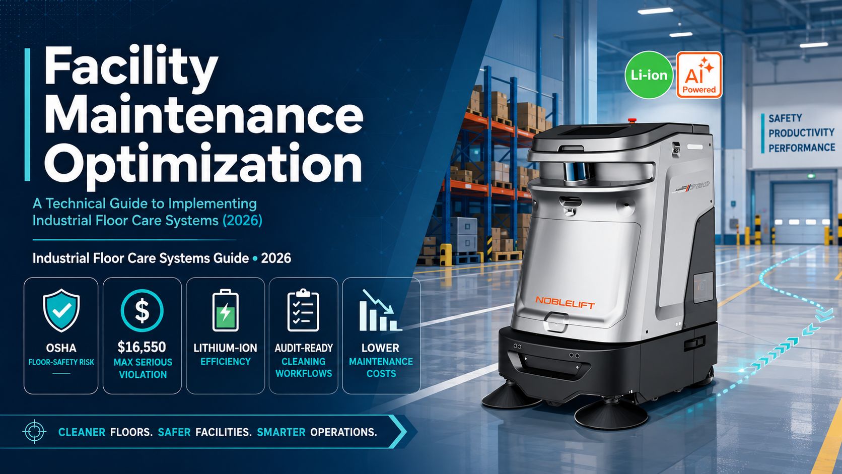 Facility Maintenance Optimization: A Technical Guide to Implementing Industrial Floor Care Systems (2026)