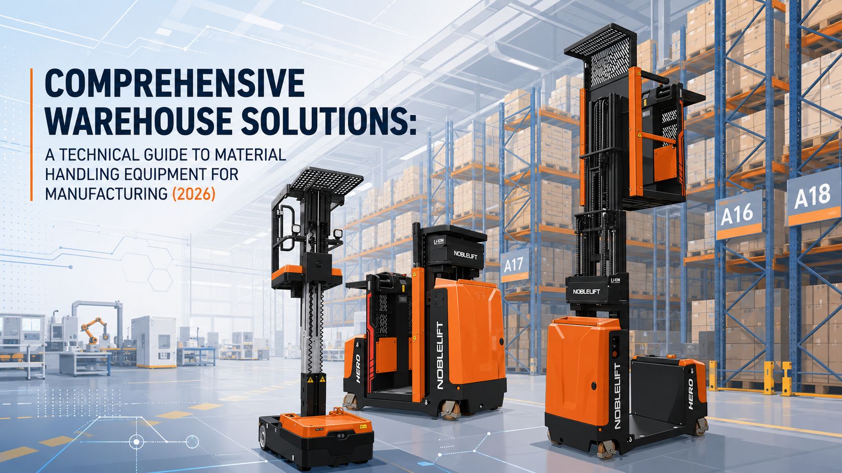 Comprehensive Warehouse Solutions: A Technical Guide to Material Handling Equipment for Manufacturing (2026)